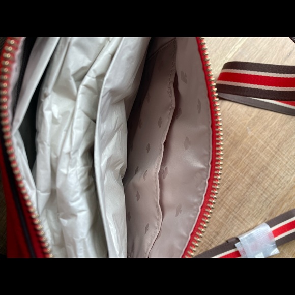 Orangey-Red Kate Spade Purse - Picture 3 of 4